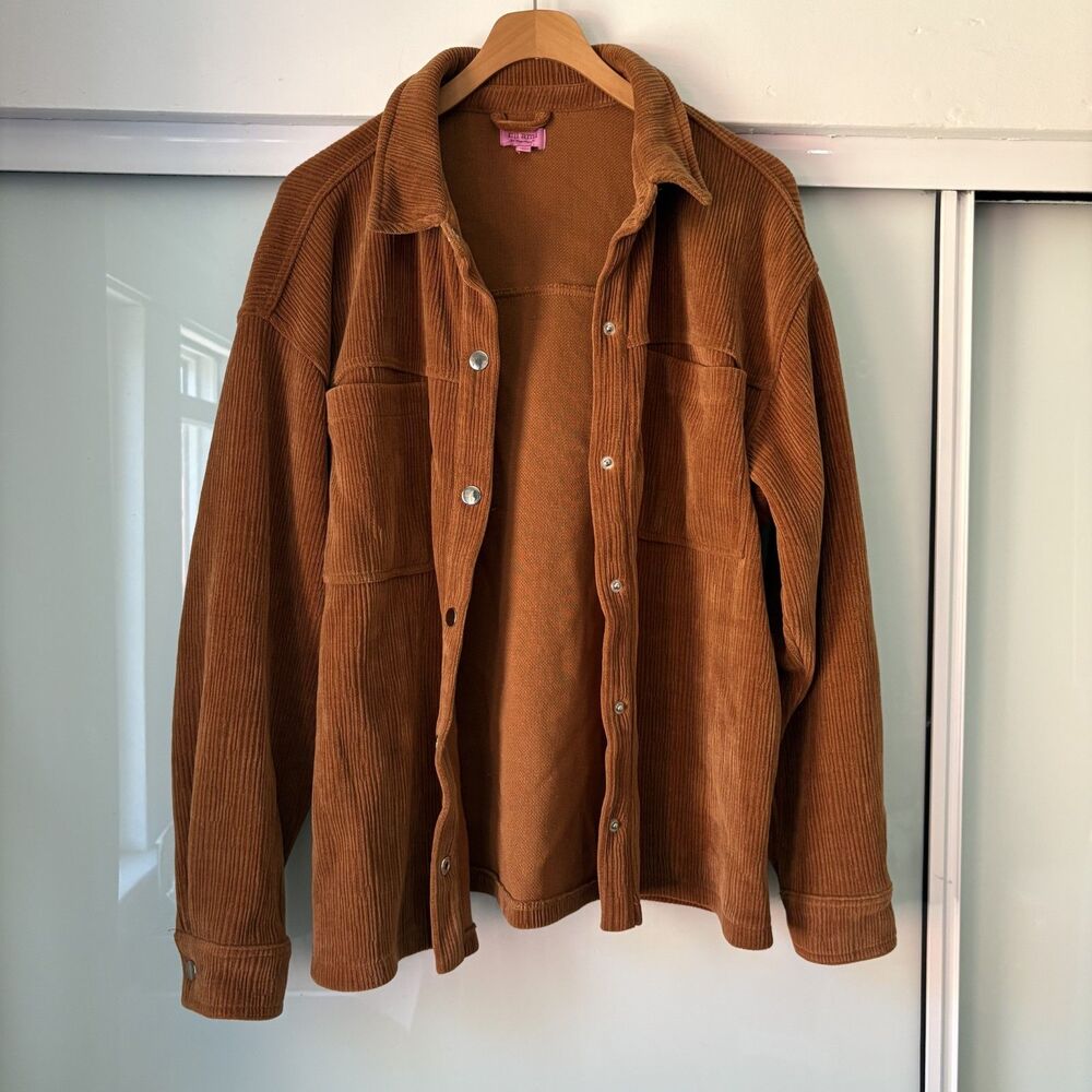 Soft Brown Teddy Shacket